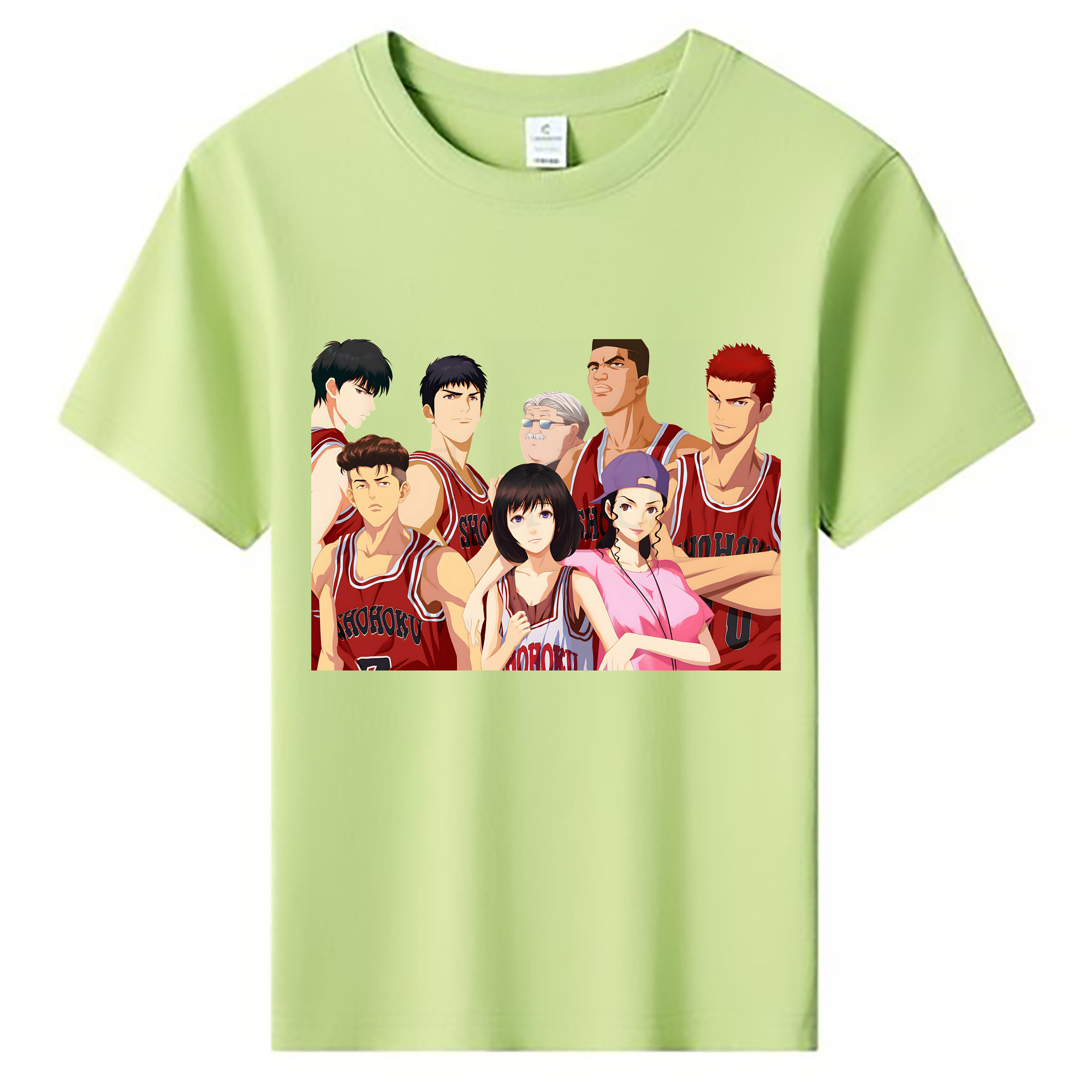 （画像用） SLAM DUNK／スラムダンク 綿100％キッズTシャツ（フロントプリント）